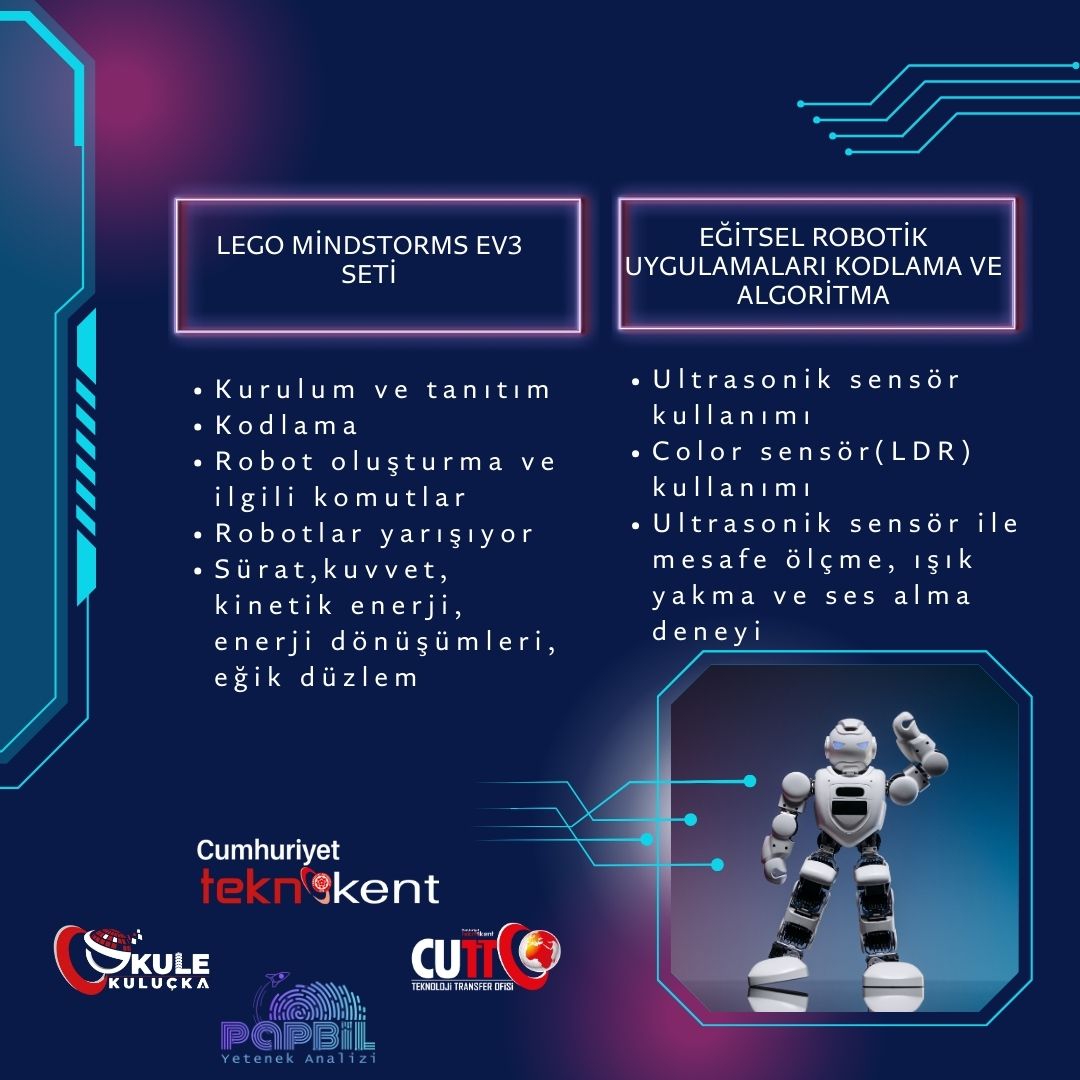 Kodlamayla robotik harikalar yaratmaya hazır mısınız?